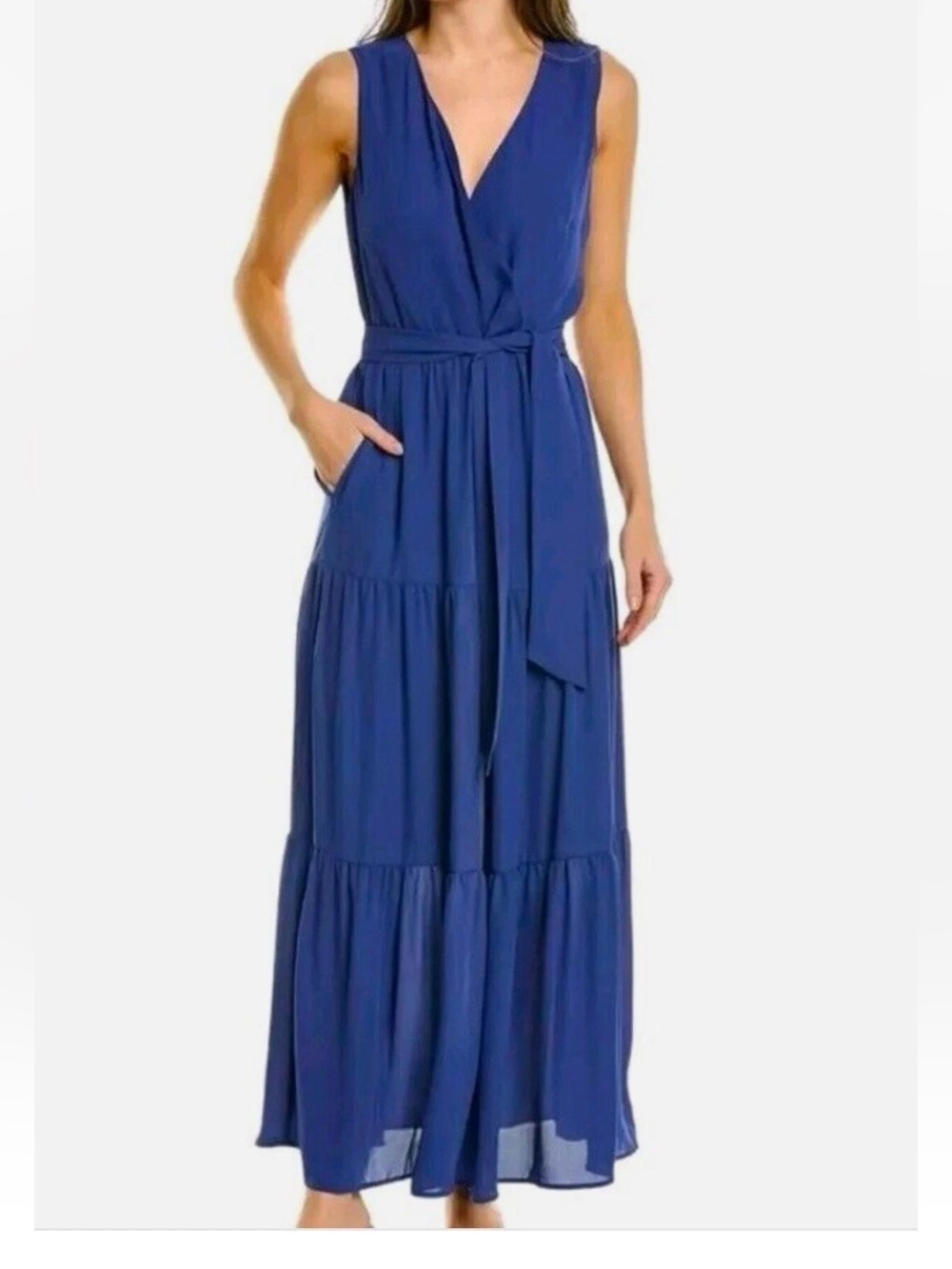 J. McLaughlin Lavinia Maxi Dress euro summer boho cottage coastalcore size 2